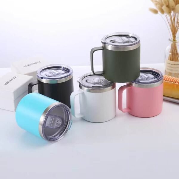12oz Double Wall Stainless Steel Travel Mug