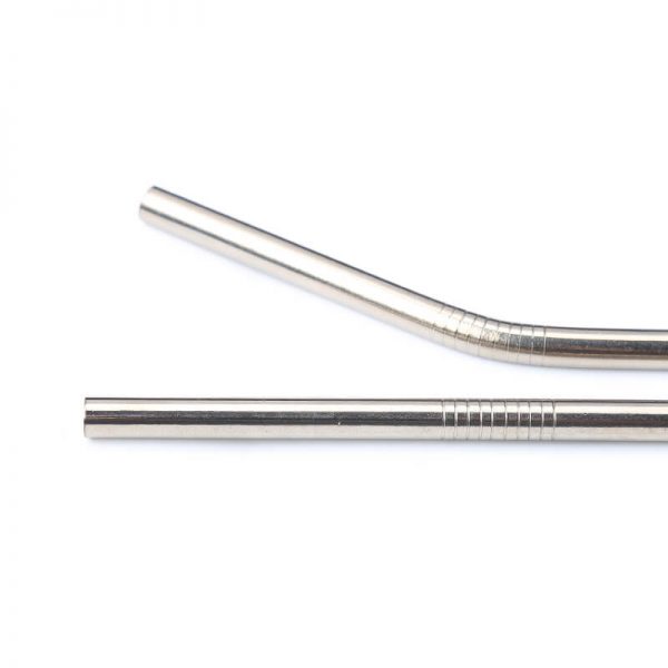 High Quality Drinking Metal Straw bubble tea Straws reusable Stainless Steel Straws-EHO98002