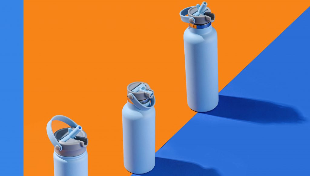 stainless steel water bottle