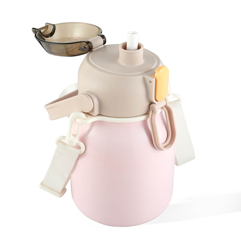 large stainless steel water bottle