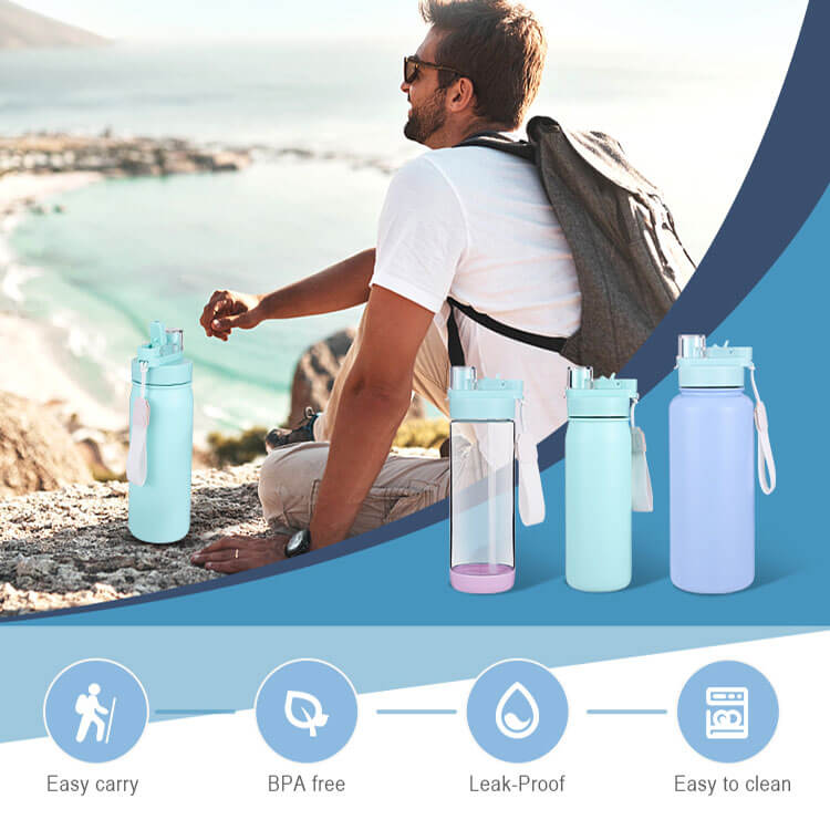 Insulated Sports Water Bottle 01614A - Image 3