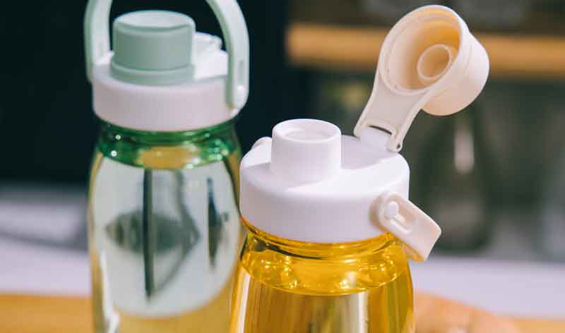 plastic water bottle