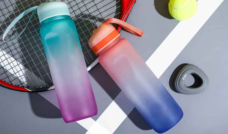 sports water bottle