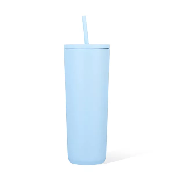 travel tumbler with straw