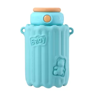 Children's Insulated Water Bottle with Lock Lid
