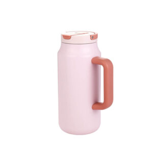 flip top spout tumbler with handle