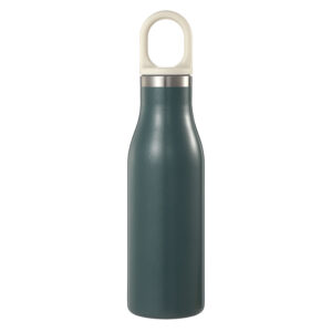 Narrow Mouth Handle Lid Stainless Steel Water Bottle 01732B