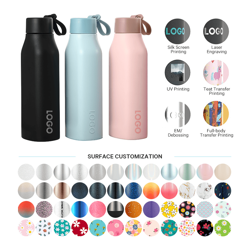 Vacuum Insulated Square Water Bottle 01676 - Image 8