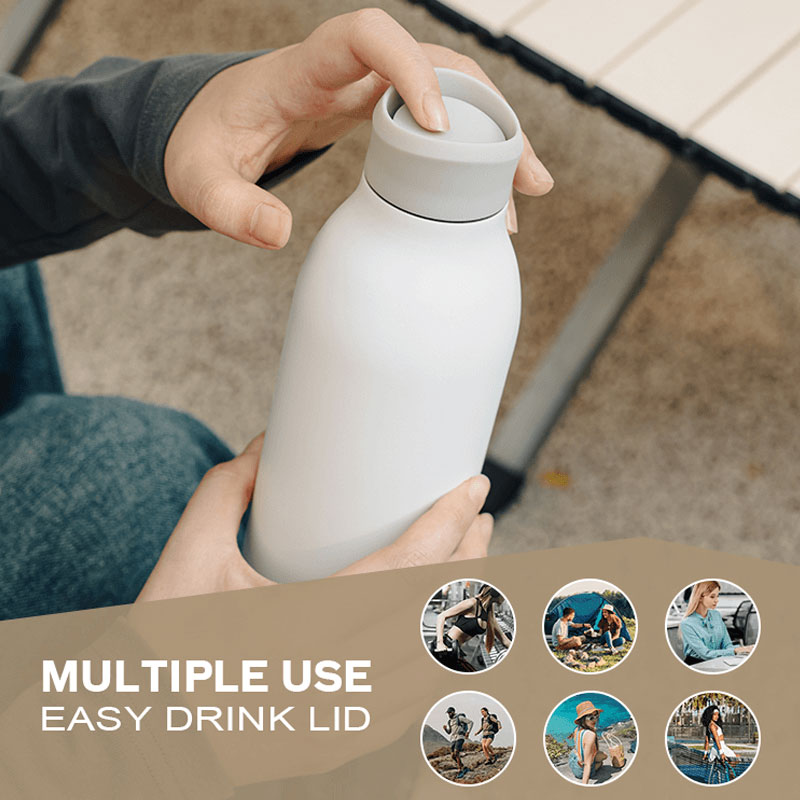 600ml Water Outlet Stainless Steel Bottle 01747C - Image 3