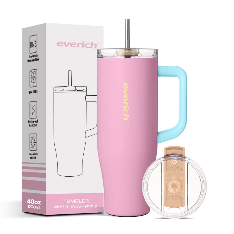 40 oz Tumbler with Handle 01641C - Image 8