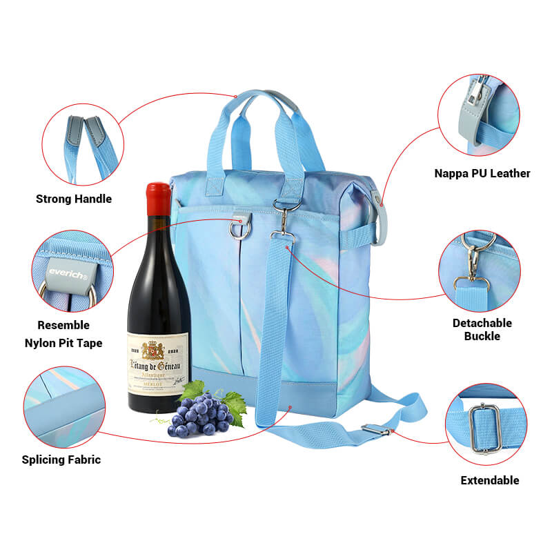 Portable Wine Cooler Bag - Image 5