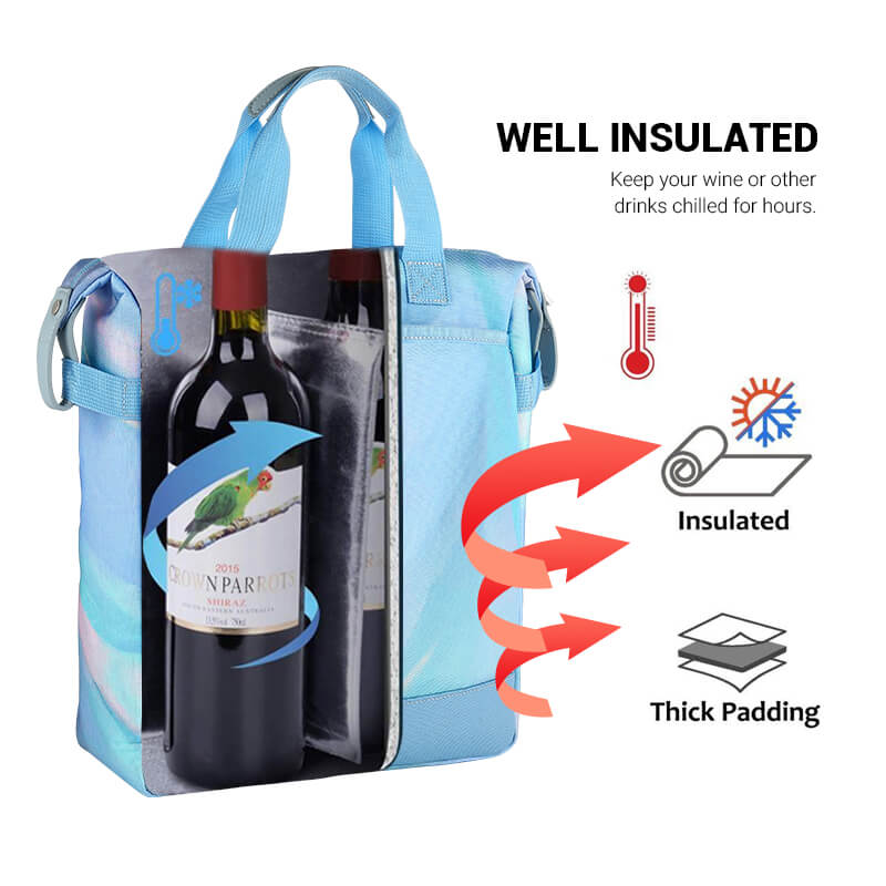 Portable Wine Cooler Bag - Image 4