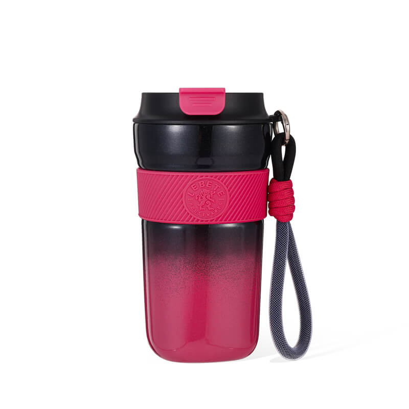 Travel Coffee Tumbler with Handle Strap EV250323 - Image 4