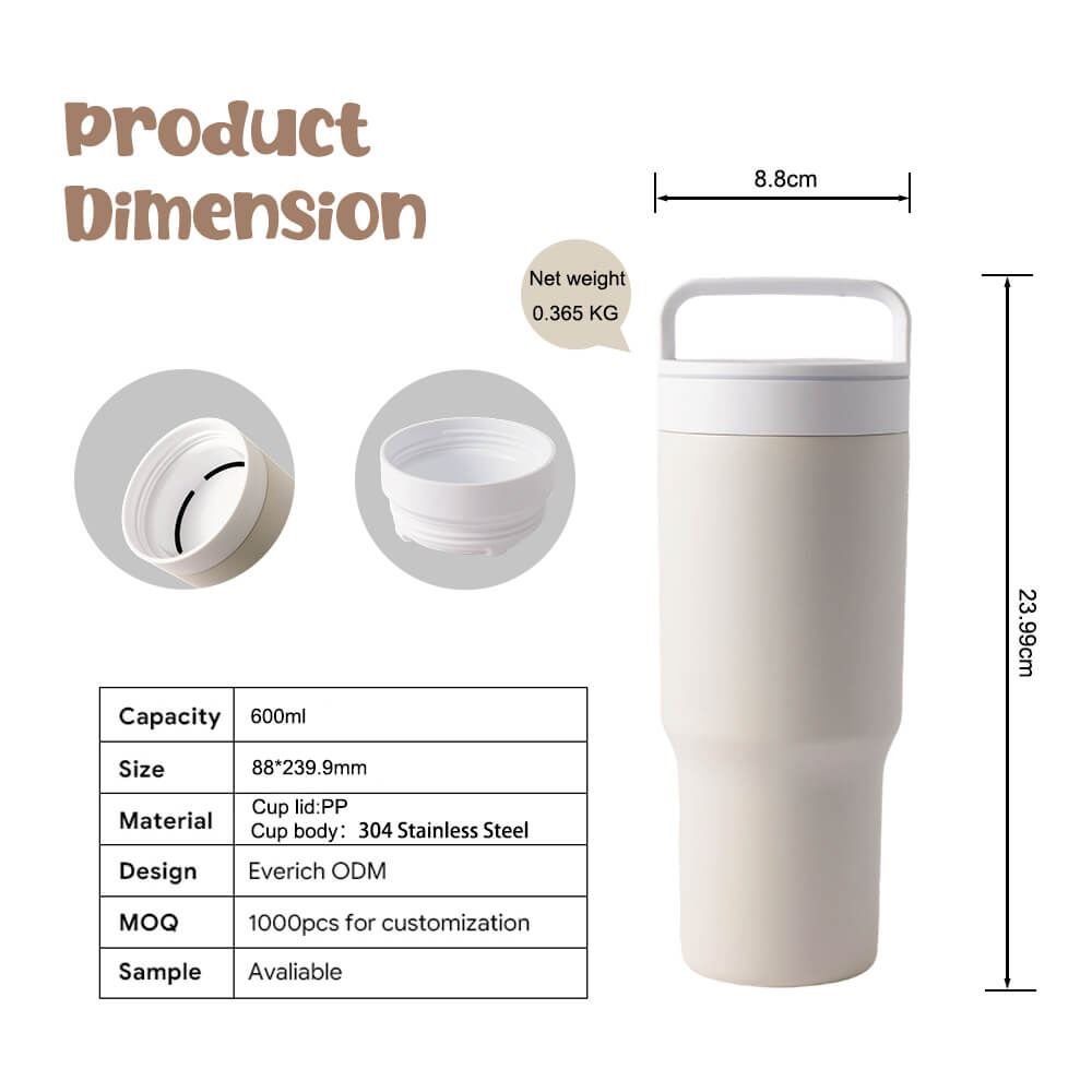 20 oz Stainless Steel Tumbler 19003A - Image 4