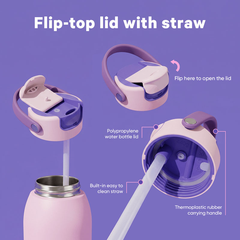 40oz Flip Straw Bottle 01753E1 - Image 5