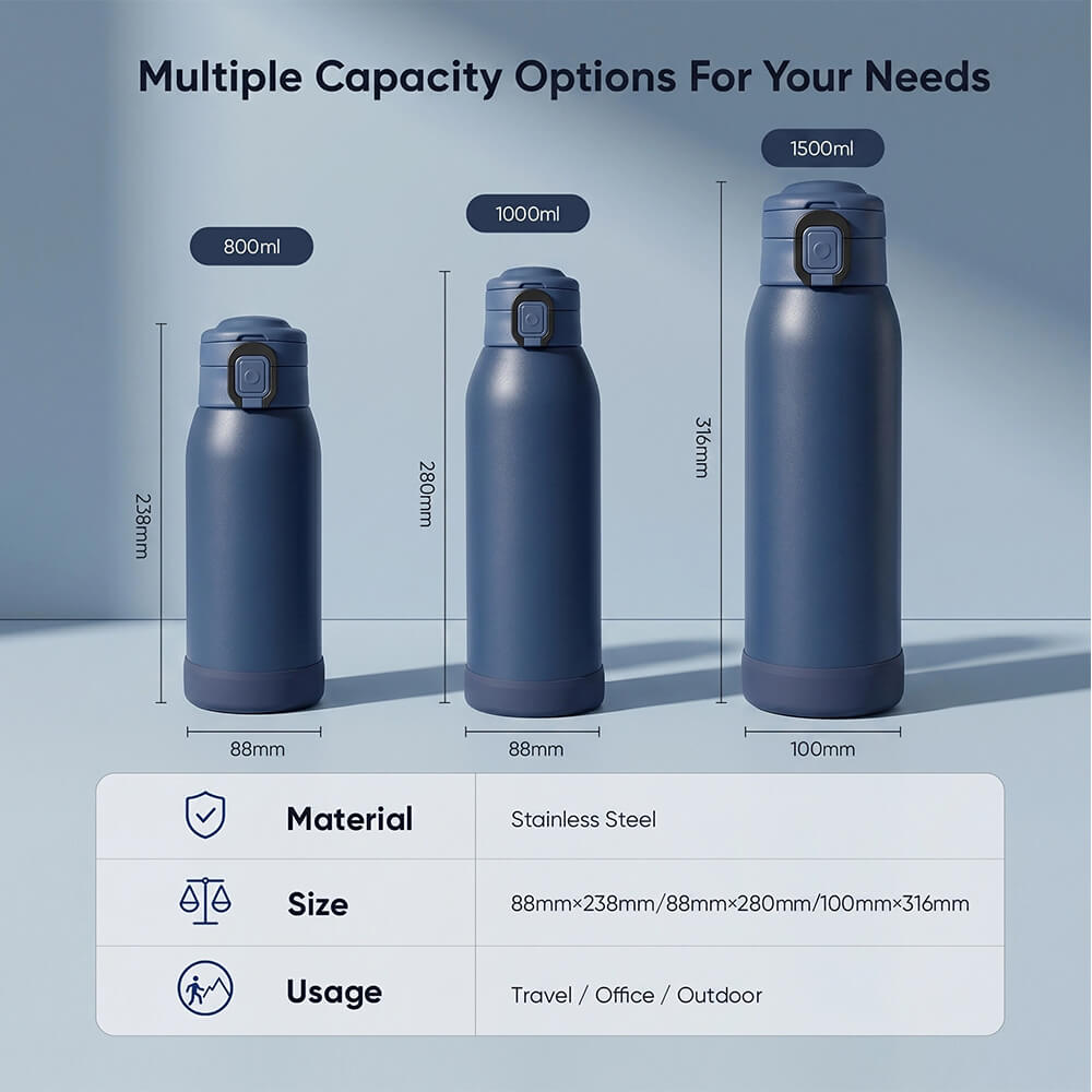 Insulated Sport Water Bottle 01801 - Image 3