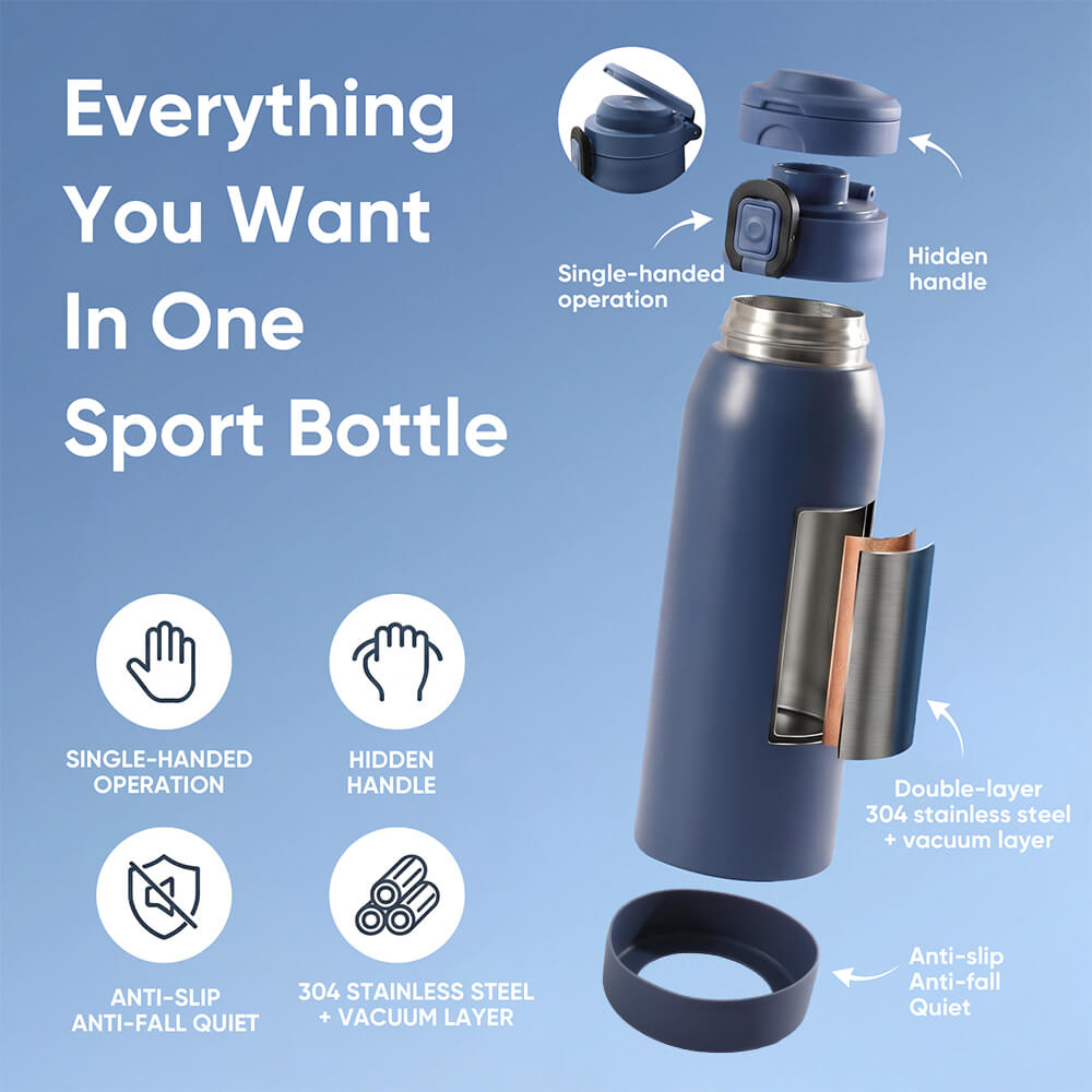 Insulated Sport Water Bottle 01801 - Image 5