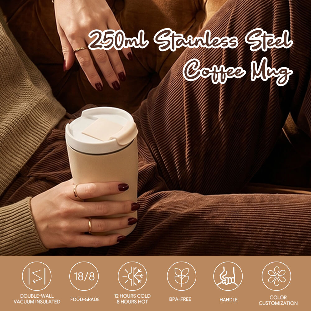 250 ml Thermal Coffee Cup 01759A - Image 3