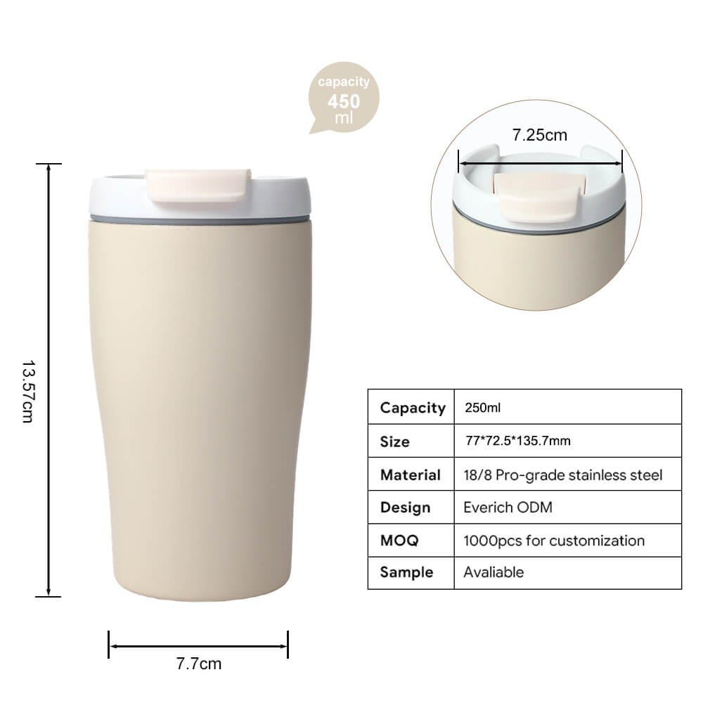 250 ml Thermal Coffee Cup 01759A - Image 4