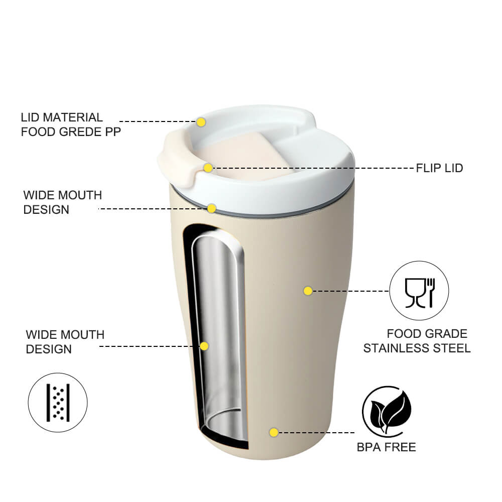 250 ml Thermal Coffee Cup 01759A - Image 6