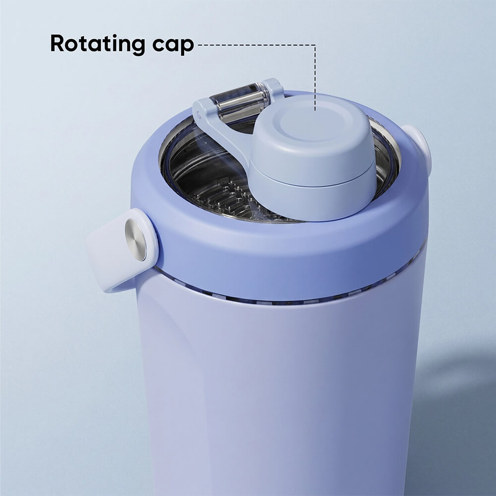20oz 2-in-1 Fitness Shaker Bottle 01742 - Image 4