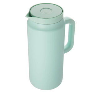 push-button coffee pot