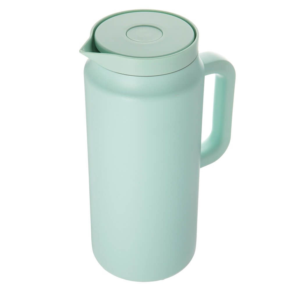 push-button coffee pot