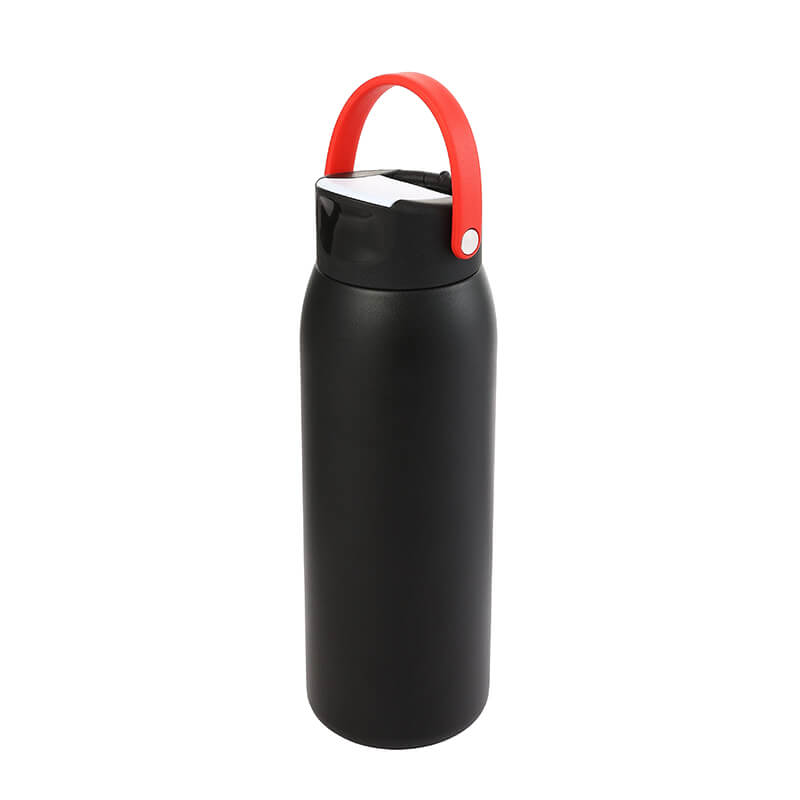 locking sip lid stainless steel bottle