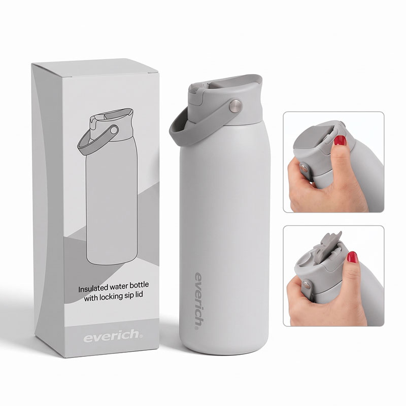 Locking Sip Lid Stainless Steel Bottle 01751C1 - Image 8